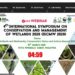 The 4th International Symposium on Conservation and Management of Wetlands (ISCMW)